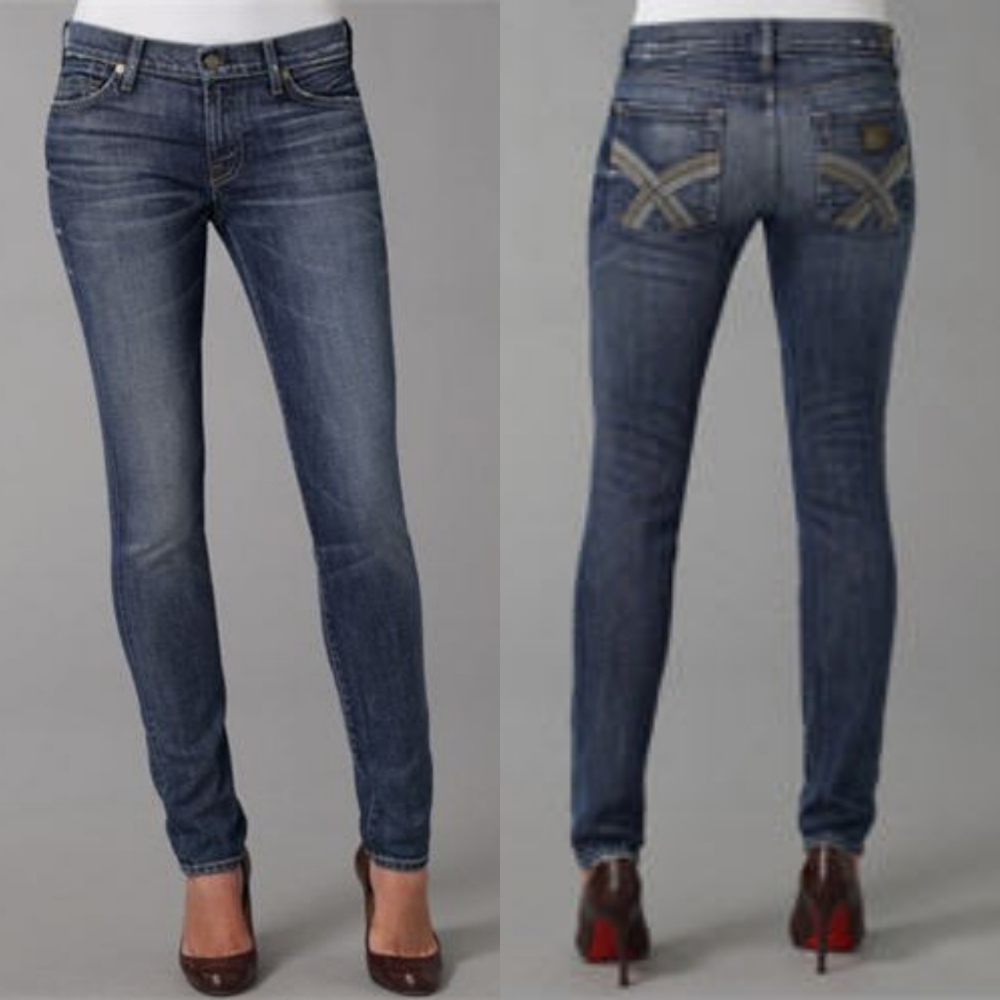 7 For All Mankind Gwenevere skinny jeans 26
